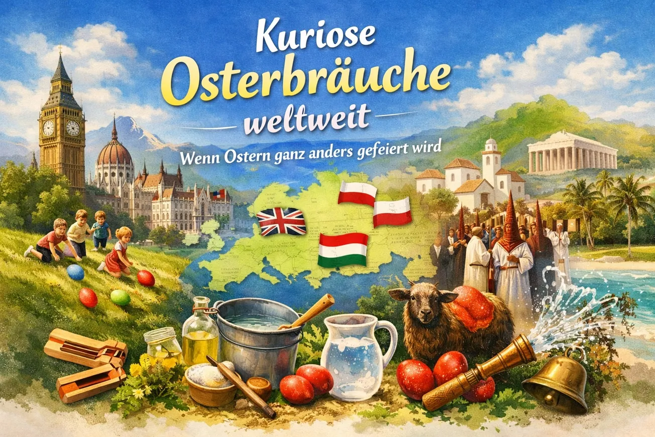 🐣 Kuriose Osterbräuche weltweit – wenn Ostern ganz anders gefeiert wird