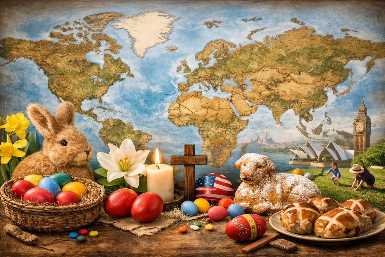 🐣 Ostern rund um den Globus – Bräuche zwischen Glaube, Frühling und Familie