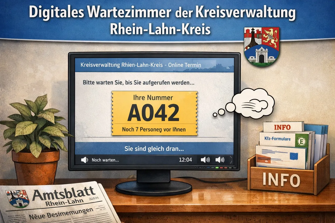 Digitaler Amtsgang von zuhause – Pilotprojekt bei der Kreisverwaltung des Rhein-Lahn-Kreises